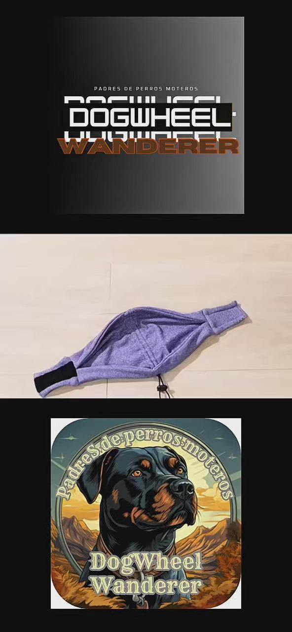 🐾 MotoMuff™ – Cubreorejas para Perros Aventureros